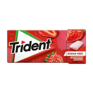 Pastilhas Trident Fruit Morango 14G