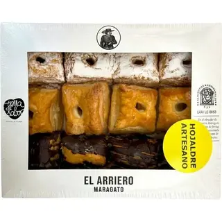 Hojaldres Surtidos Bañados El Arriero Maragato, Caja 475 G
