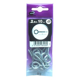 20 Pitao Fechado Aco Zinc 2.5X10 (15691711)