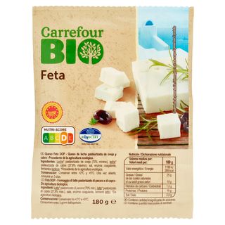 Carrefour Bio Feta DOP 180 g