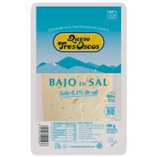 Queso En Lonchas Bajo En Sal Tres Oscos, 200 G (26378653)