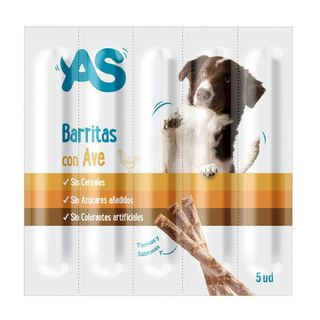 Barritas Pollo Perro As 55Gr (295021)