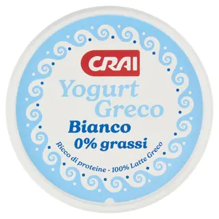 Crai Yogurt Greco Bianco 0% Grassi 500 G