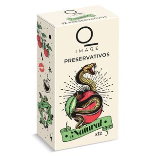 Preservativos De Látex De Caucho Natural Imaqe De Dia Caja 12 Uds.
