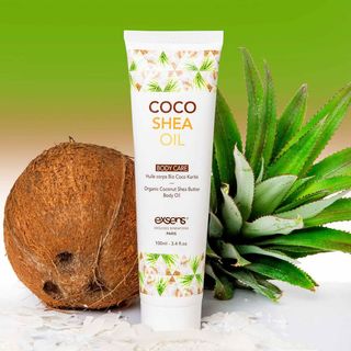 Olejek organiczny bez sztucznych dodatków: do masażu i pielęgnacji skóry, Coco Shea Oil, 100ml