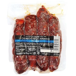 Chorizo Casero Picante O Caurel, Bandeja 270 Gr. (24258857)