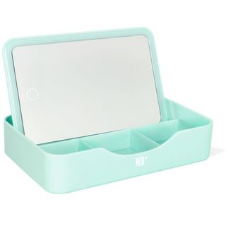 Espejo Organizador Rectangular con Luz Led - MOI* - Verde 8436586281731