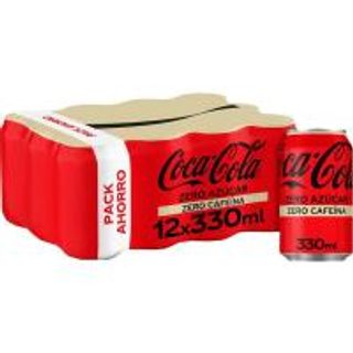 Refresco De Cola Sin Cafeina Coca Cola Zero 12X33 Cl. (18766915)