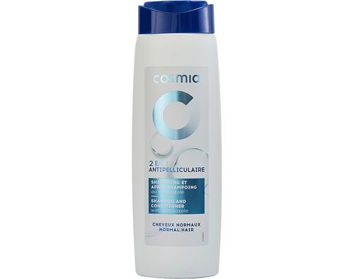 CHAMPÔ COSMIA 2EM1 ANTICASPA 400ML