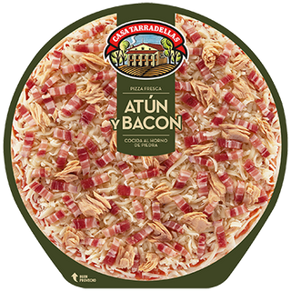 Pizza Fresca De Atun Y Bacon Casa Tarradellas 405 G