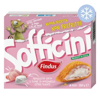 Findus Sofficini Prosciutto E Mozzarella 4x62,5g