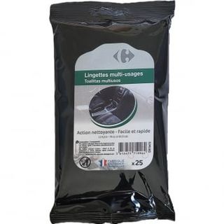 Toallitas Multiusos Antibacterias Carrefour 25 Ud