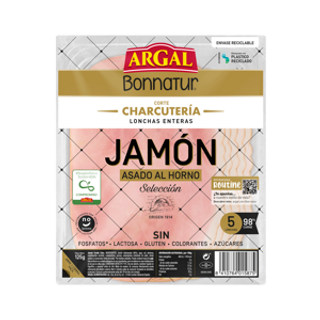 Jamon Cocido Asado Argal Sin Gluten 125Gr.