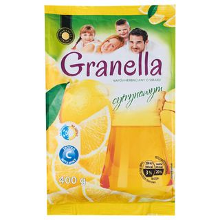 Granella Napój herbaciany o smaku cytrynowym rozpuszczalny, 400 g