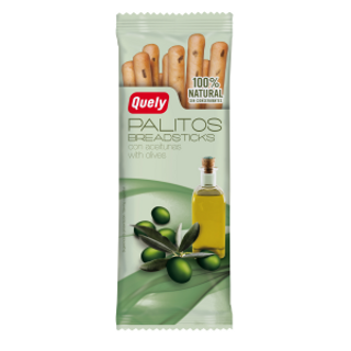 Palitos Con Aceitunas Quely 50Gr.