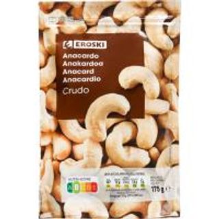 Anacardo Crudo Eroski, Bolsa 175 G (21975388)