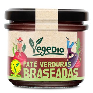 Paté De Verduras Braseadas Dia Vegedia Frasco 110 G