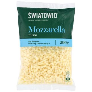Światowid Mozzarella wiórki 300 g