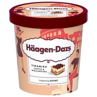 Helado Tiramisú Roma HAAGEN DAZS, tarrina 420 ml (26608802)