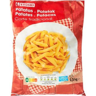 Patata prefrita EROSKI, bolsa 2,5 kg(26237099)