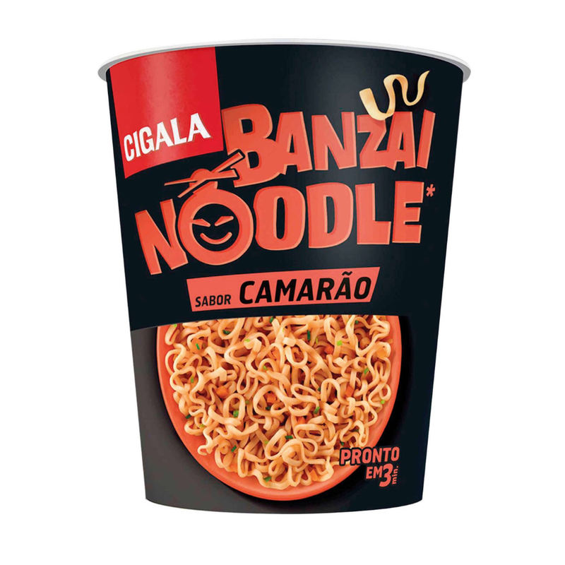 Cigala Noodles de Camarão 67g