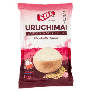 Save Uruchimai Japan Sushi Rice 1 Kg