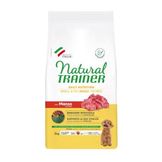 Natural trainer adult small & toy con manzo 2kg