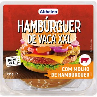 Hambúrguer de Vaca XXL Abbelen (emb. 195 gr)