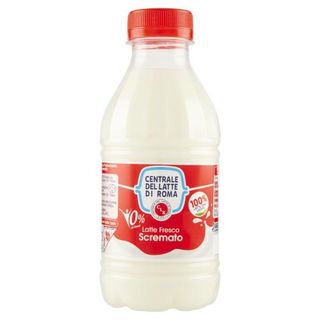 Centrale del Latte di Roma 0% di Grassi Latte Fresco Scremato 500 ml