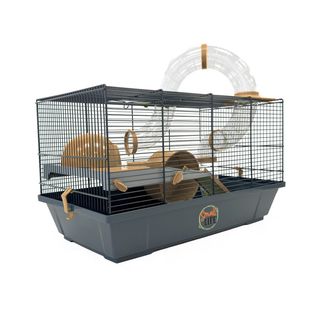 2.26 KG Small Life Jaula con Tubo Salmón para hámsteres