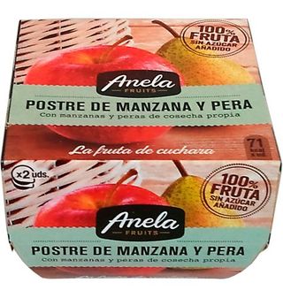 Postre Anela Pera Manzana 200 G