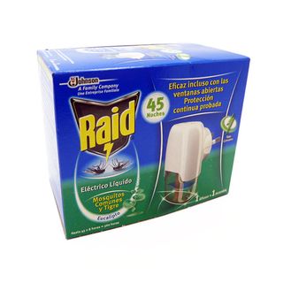 Raid Insecticida Eléctrico Líquido 1 Apa (5000204093209)