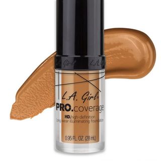 Base de Maquillaje PRO Coverage HD Long Wear Illuminating Liquid Foundation - L.A. Girl - Marrón 81555966478