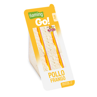 Sandwich Pollo Cheddar Ñaming Go! 130 G