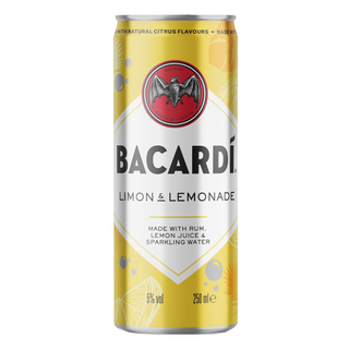 Bacardí Ron con Limón 250ml