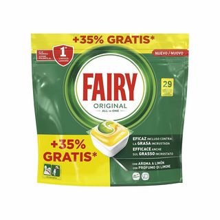 Lavavajillas A Máquina Fairy Todo En 1, Bolsa 21+8 Dosis (301140)
