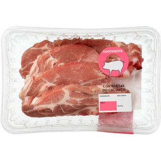 Costeletas do Cachaço de Porco Continente (emb. 650 gr (aprox.))