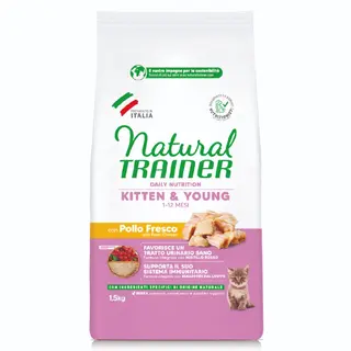 Natural trainer kitten al pollo 1.5kg
