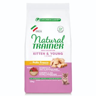 Natural trainer kitten al pollo 1.5kg