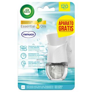 Air Wick Eléctrico Ambientador Automático Eléctrico Nenuco Aparato Gratis y Recambio (141664)