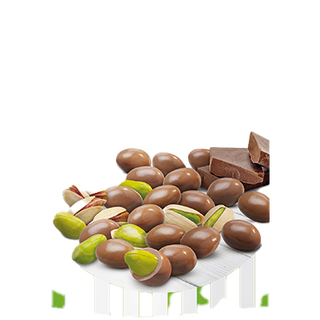 Pistachos Con Chocolate Con Leche Lacasa Bombon 100 G.