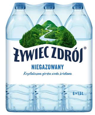 Żywiec Zdrój - Woda niegazowana - 6 x 1,5 l
