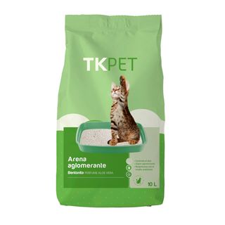 10 L TK-Pet Arena Aglomerante Bentonita y Aloe Vera para gatos