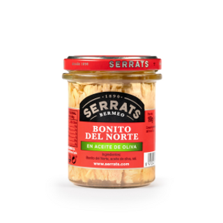 Bonito En Aceite De Oliva Serrats Frasco 125Gr.