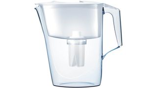Auchan - Dzbanek filtrujący + 1 wkład filtrujący okrągły - 1 sztuka