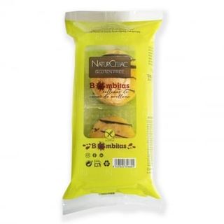 Bombitas Rellenas De Cacao De Avellana Naturceliac Sin Gluten Pack De 2 Unidades De 100 G.