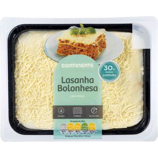 Lasanha Bolonhesa (-30% Gordura) Continente Fácil & Bom (emb. 1 kg)