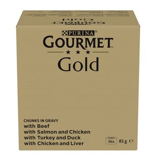 Gourmet Gold Bocaditos En Salsa Latas Para Gatos 1.02Kg
