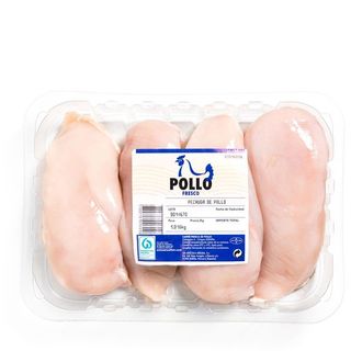 Pechuga Pollo Entera Bandeja (900G - 1 2 Kg Aprox)