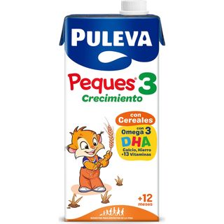 Preparado Lácteo Con Cereales Peques 3, Brick 1 L